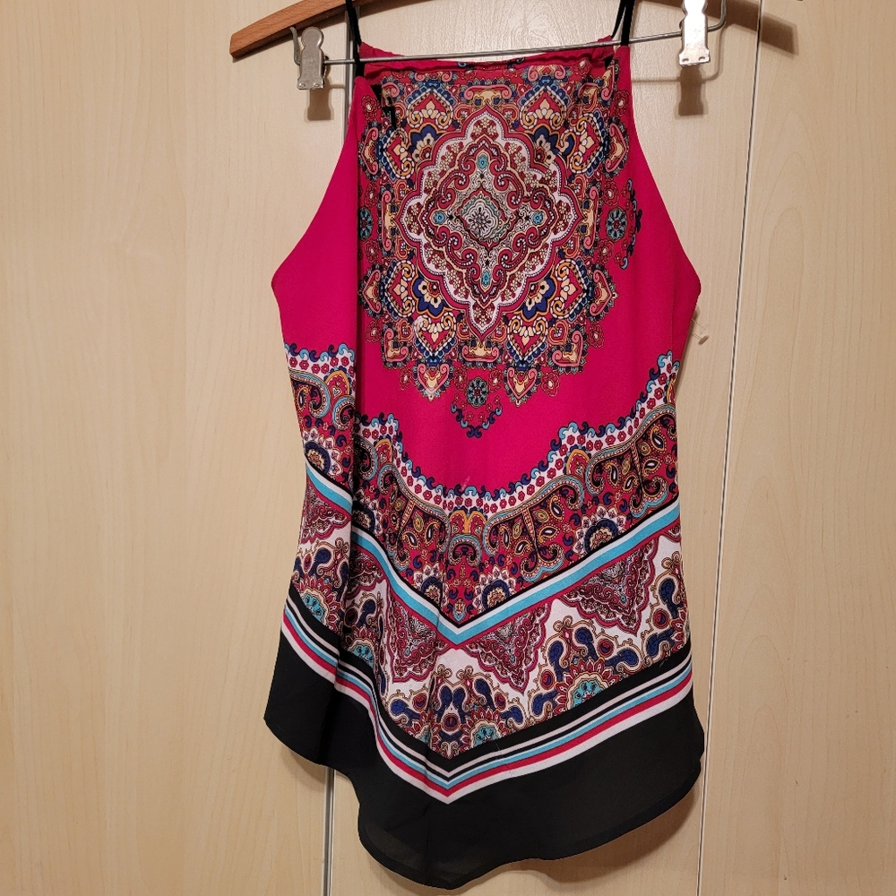 Fortune+ivy bandana tank Tops